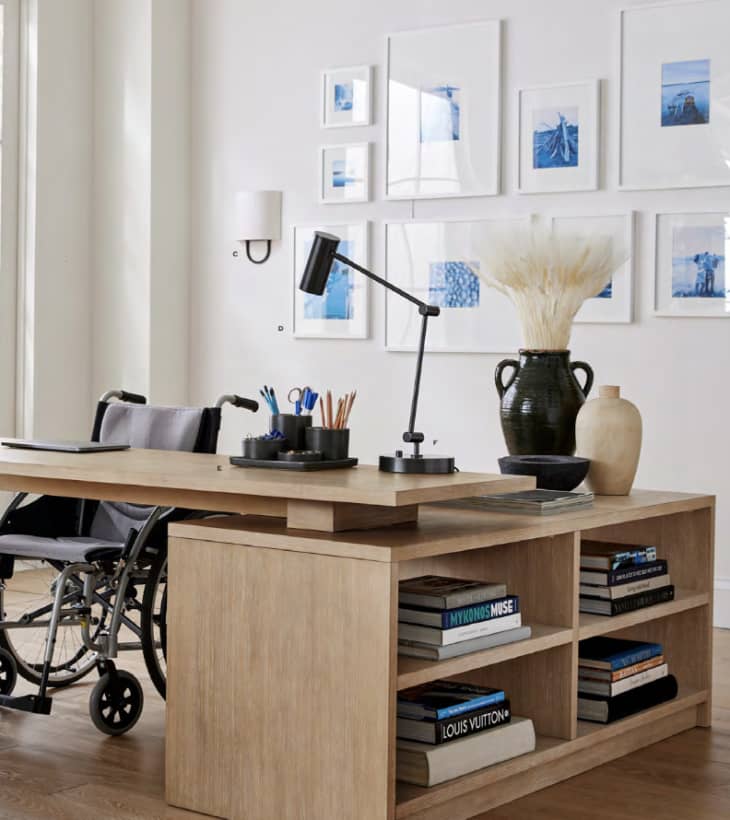 Pottery barn store work table